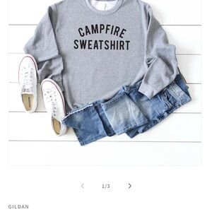 Gray Campfire Sweatshirt